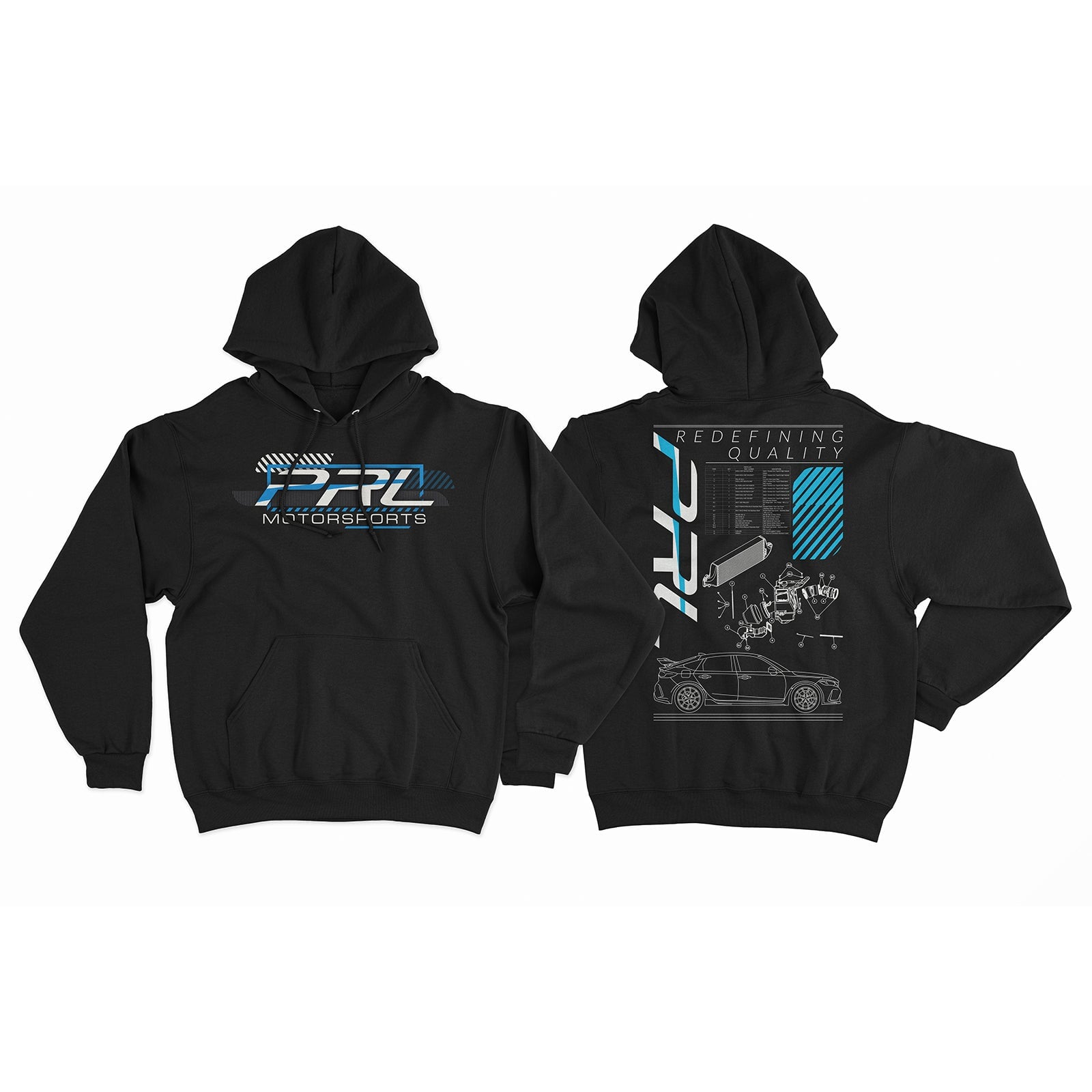 PRL Motorsports Blueprint Hoodie - Main Image