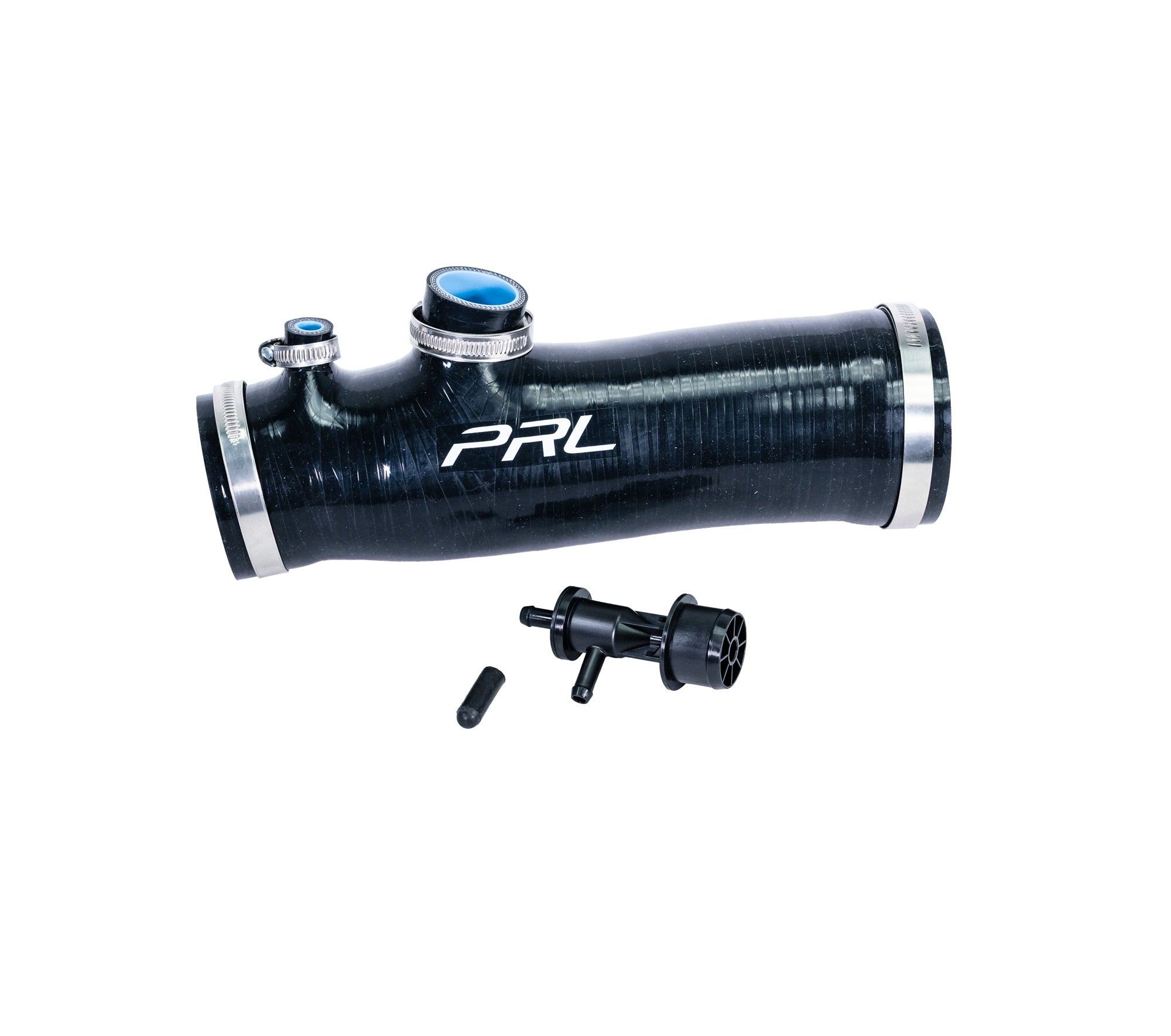 thumbnail image 2 of 3” To 2.5” Straight Reducer Silicone Hose – 76mm To 63mm, Black, 3-Ply (for Acura & More) 2 of 5