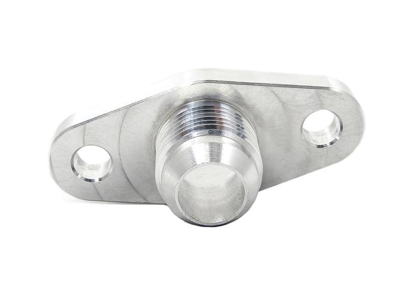 T3/T4 Turbo -10AN Ported Oil Drain Flange Standard | PRL Motorsports