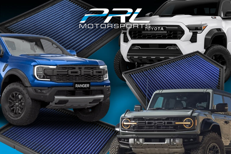 PRL Motorsports Drop-in Panel Air Filters for New Ford and Toyota Truck Platforms