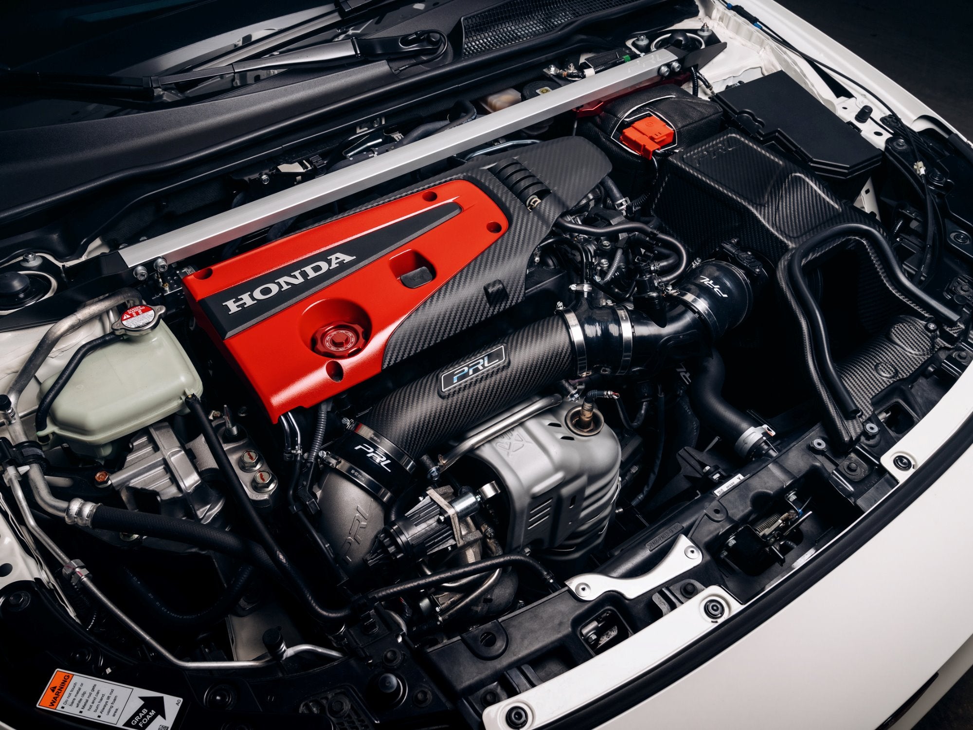 2023+ Honda Civic Type-R FL5 Matte Carbon Fiber Turbocharger Inlet Pip ...