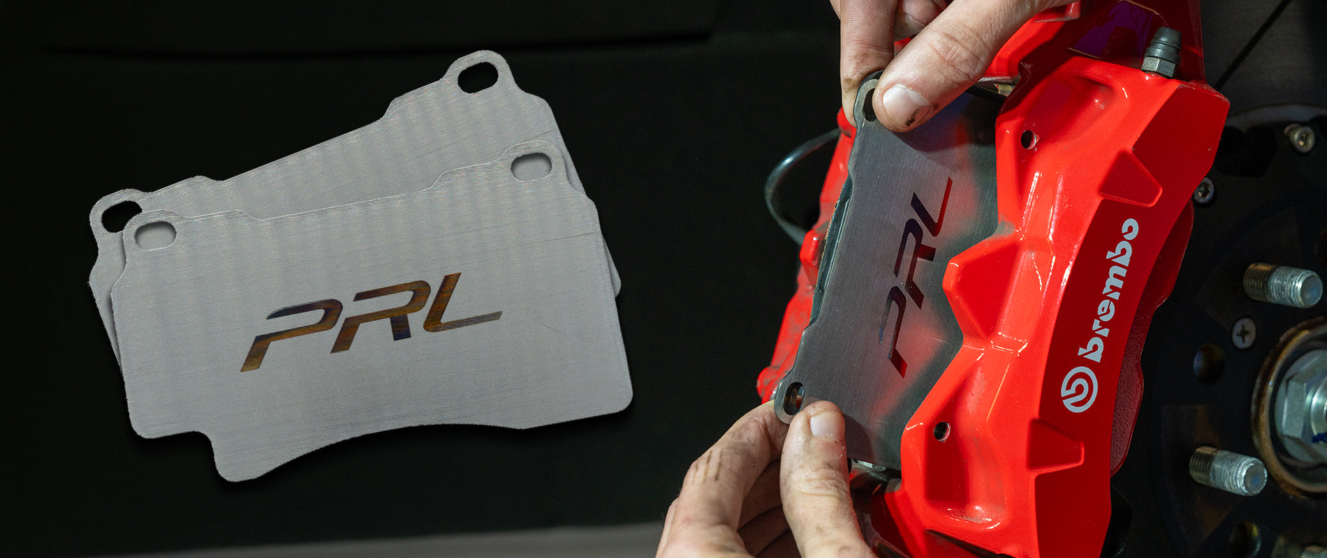 NEW HONDA CIVIC TYPE-R TITANIUM BRAKE SHIMS