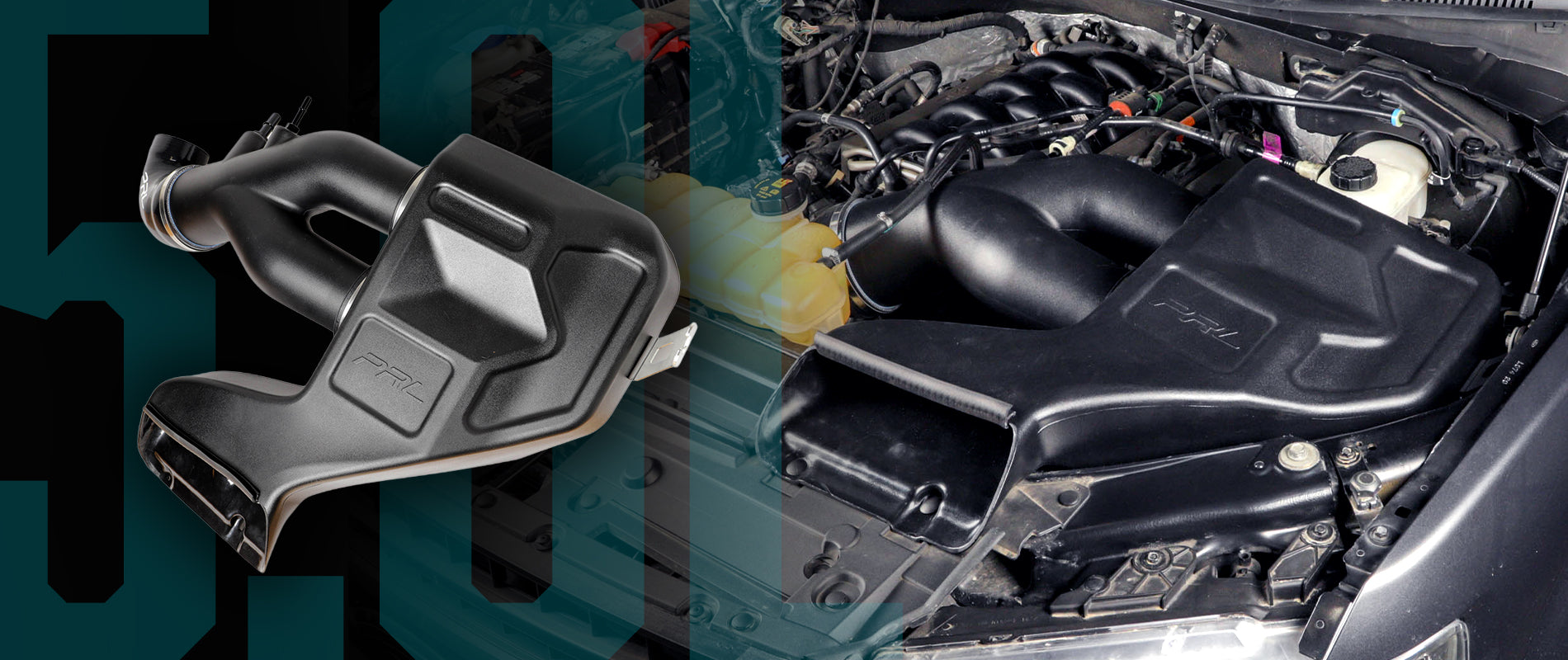 NEW HIGH VOLUME INTAKE SYSTEM FOR '18-'25 FORD F-150 5.0L