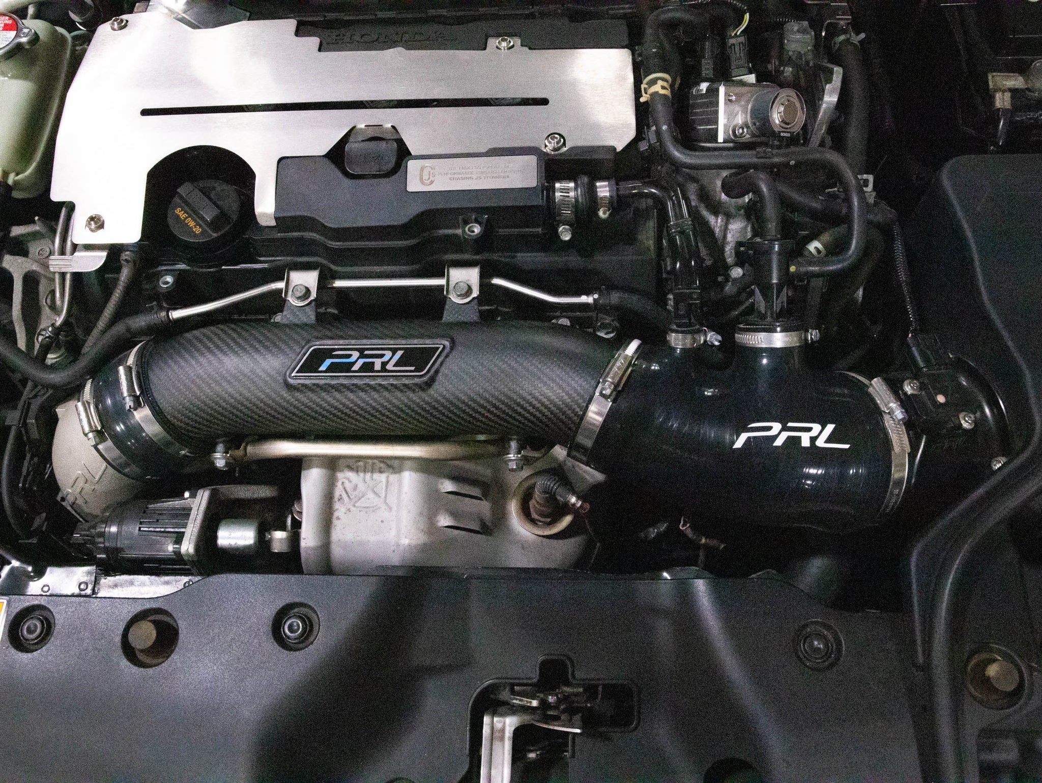 PRL Motorsports Carbon Fiber Inlet Pipe Kit – 2017–2021 Honda Civic Ty