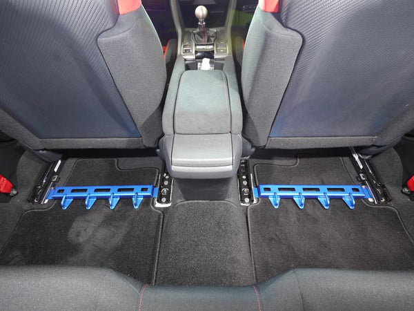 Cusco Honda Civic & Type-R Power Brace Seat Rail Plus Floor Set PRL Motorsports 3C4-492-SP