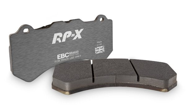 Type R Brake Pads EBC Brakes Honda Civic Type-R FK8 Brembo RP-X Race Front Brake Pads ...