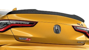 Honda Genuine Acura 2021+ TLX Decklid Spoiler, Carbon Fiber