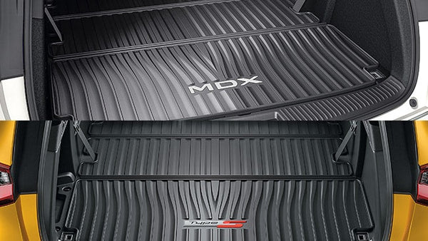 Rear Trunk Liner Cargo Tray Mat For Acura ILX (2013-2022) – Black, Waterproof, Heavy Duty, By JDMax