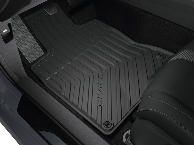 Genuine Honda Civic All-Season Floor Mat Set – 4pc For 2016-2021 Sedan & Hatch