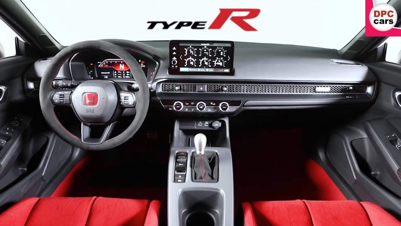 Genuine Honda 2023 Civic Type-R FL5 Alcantara Red Leather Steering ...