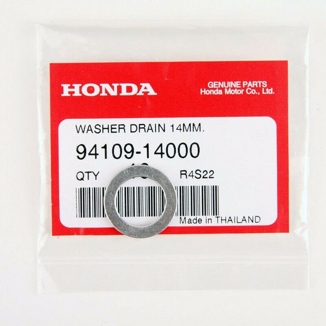 NTNEV 24 Pcs Oil Drain Plug Gasket Washers - Aluminum Crush Washers For Honda, Accord, Civic