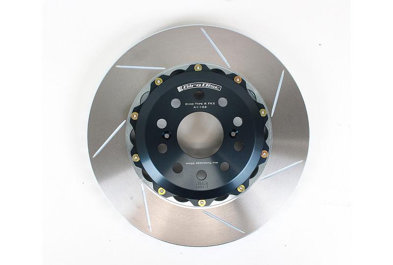 GiroDisc GiroDisc 2017-2021 Honda Civic Type-R FK8 Slotted 2-Piece Front Rotors