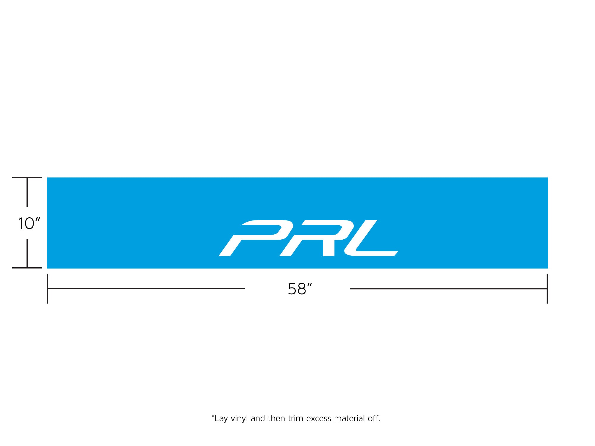 PRL Motorsports Windshield Banner